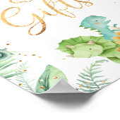 Jurassic Dinosaurs Party Kaarten en Gifts Poster (Hoek)