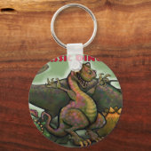 Jurassic Dinosaurs Sleutelhanger (Voorkant)