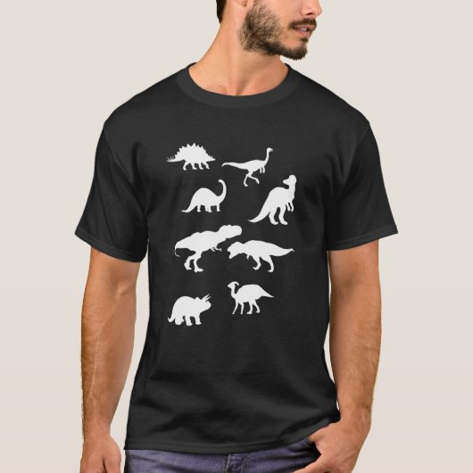 Jurassic Dinosaurs T-shirt (Voorkant)