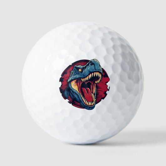 Jurassic Drive Golf Ball Golfballen (Voorkant)