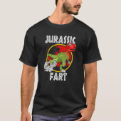 Jurassic Fart - Funny Trex Farting T-shirt (Voorkant)