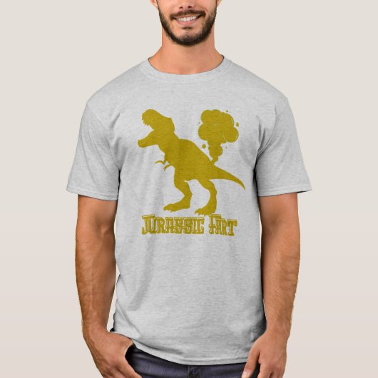 Jurassic Fart T-Rex T-shirt (Voorkant)