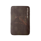 Jurassic Fossil Badmat (Voorkant Verticaal)