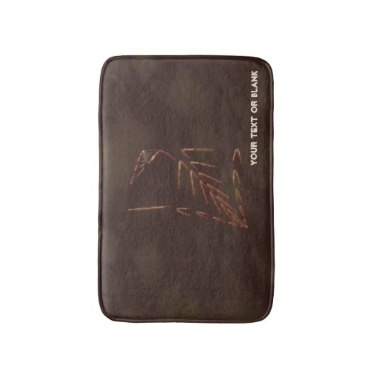 Jurassic Fossil Badmat (Voorkant Verticaal)