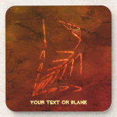 Jurassic Fossil Bier Onderzetter (Voorkant)