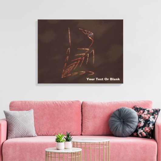 Jurassic Fossil Canvas Afdruk (Insitu (Woonkamer))