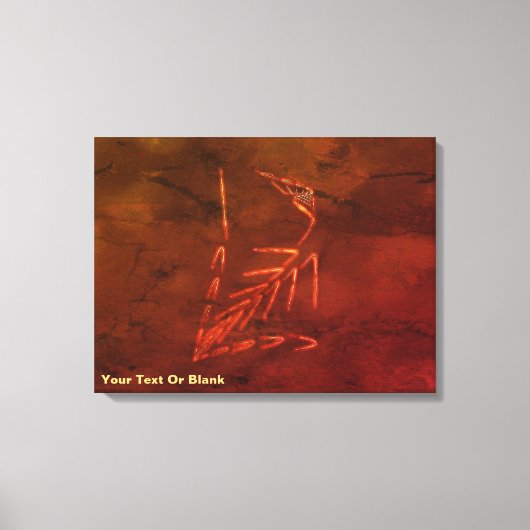 Jurassic Fossil Canvas Afdruk (Voorkant)