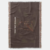 Jurassic Fossil Deken (Voorkant Verticaal)