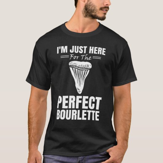 Jurassic Fossil digging World   Perfect Bourlette T-shirt (Voorkant)
