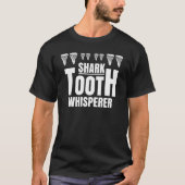 Jurassic Fossil Digging World   Shark Tooth Whispe T-shirt (Voorkant)