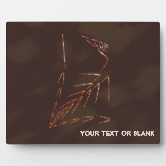 Jurassic Fossil Fotoplaat (Voorkant)