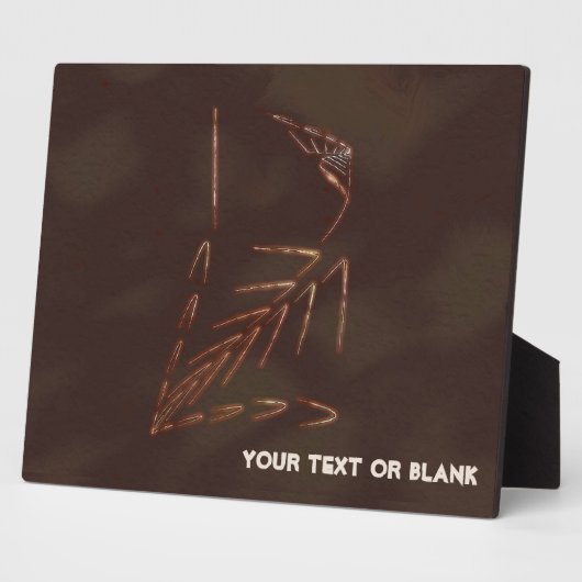 Jurassic Fossil Fotoplaat (Zijkant)