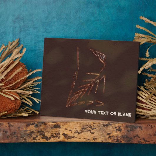 Jurassic Fossil Fotoplaat (Zijkant)