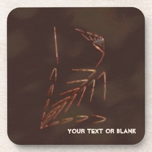 Jurassic Fossil Onderzetter (Voorkant)