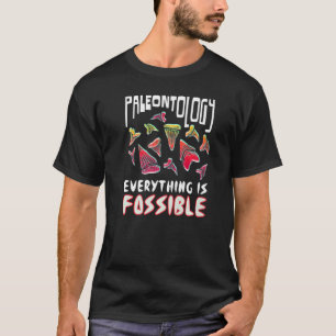 Jurassic Fossil Paleontology World T-shirt