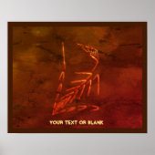 Jurassic Fossil Poster (Voorkant)