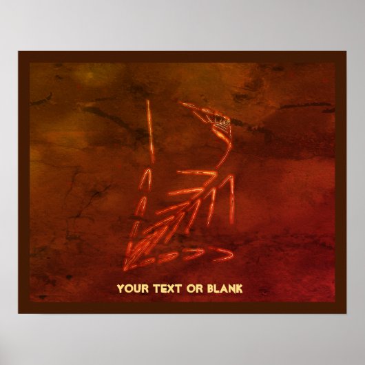 Jurassic Fossil Poster (Voorkant)