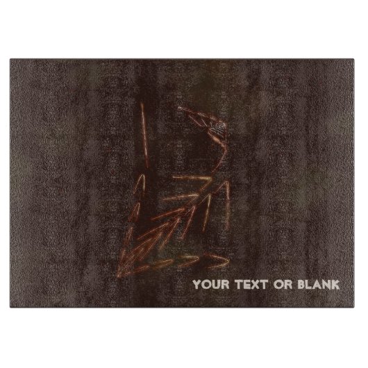 Jurassic Fossil Snijplank (Voorkant)