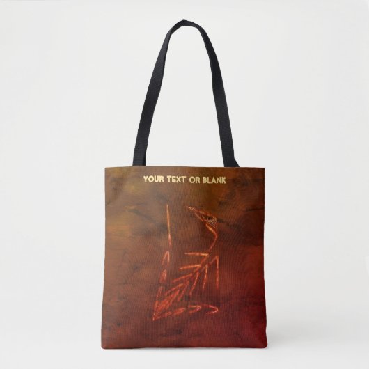 Jurassic Fossil Tote Bag (Voorkant)