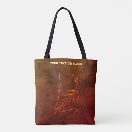 Jurassic Fossil Tote Bag (Achterkant)