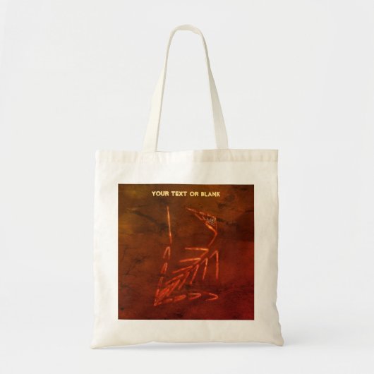 Jurassic Fossil Tote Bag (Voorkant)