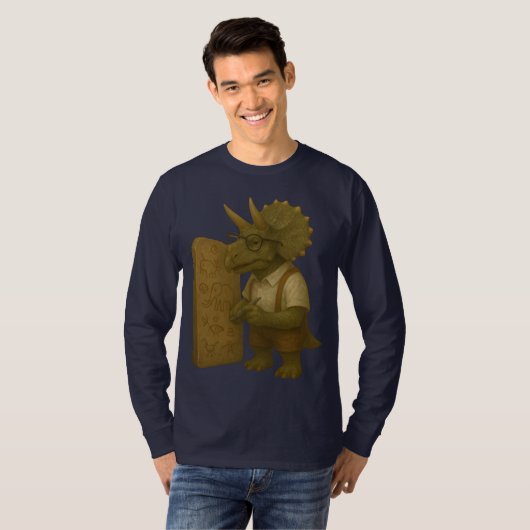Jurassic humor t-shirt (Voorkant volledig)