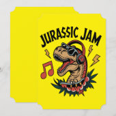 Jurassic Jam Kaart (Voorkant / Achterkant)