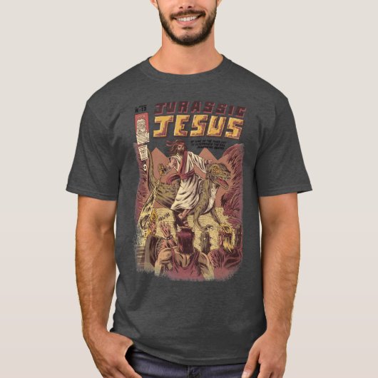 JURASSIC JESUS family T-shirt (Voorkant)