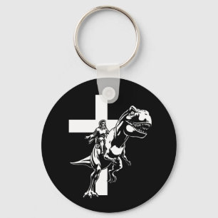Jurassic Jesus Sleutelhanger