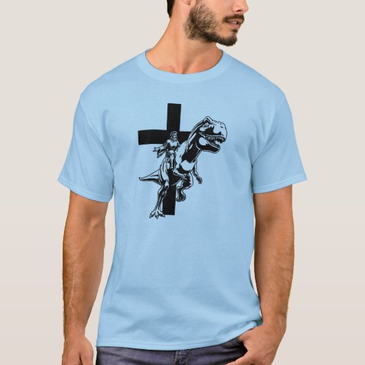 Jurassic Jesus T-shirt (Voorkant)