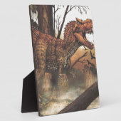 Jurassic Journey: dinosaurus in zijn natuurlijke h Fotoplaat (Zijkant)