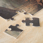 Jurassic Journey: dinosaurus in zijn natuurlijke h Legpuzzel (Zijkant)