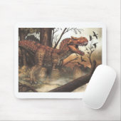 Jurassic Journey: dinosaurus in zijn natuurlijke h Muismat (Met muis)