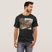 Jurassic Journey: dinosaurus in zijn natuurlijke h T-shirt (Voorkant volledig)