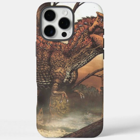 Jurassic Journey | Prehistorische Dinosaurushabita Case-Mate iPhone Case (Achterkant)