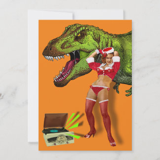 Jurassic kerstpop-up feestdagenkaart