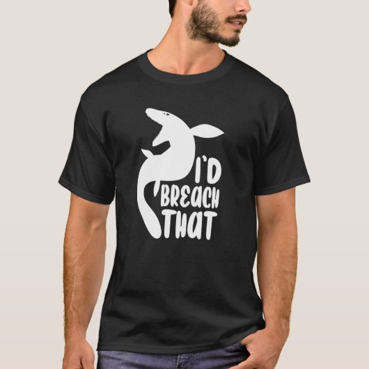 Jurassic Mosasaurus Dinosaur 3 T-shirt (Voorkant)