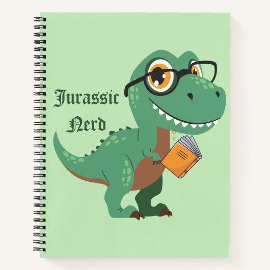 Jurassic nerd notitieboek (Voorkant)