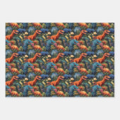 Jurassic Oerwoud inpakpapier (Voorkant 3)