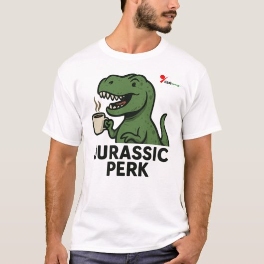 Jurassic Perk T-shirt (Voorkant)