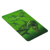 Jurassic Pliosaur Flexible Fridge Magnet Magneet (Rechterzijde)