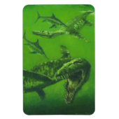Jurassic Pliosaur Flexible Fridge Magnet Magneet (Verticaal)