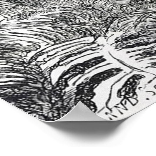 Jurassic Pterodactyls Poster (Hoek)