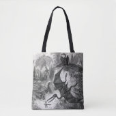 Jurassic Pterodactyls Tote Bag (Voorkant)
