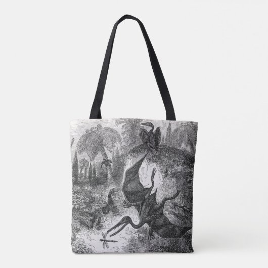 Jurassic Pterodactyls Tote Bag (Achterkant)