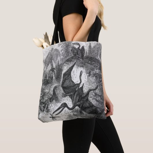 Jurassic Pterodactyls Tote Bag (Dichtbij)