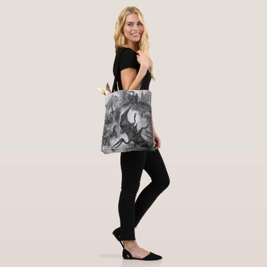 Jurassic Pterodactyls Tote Bag (Op model)