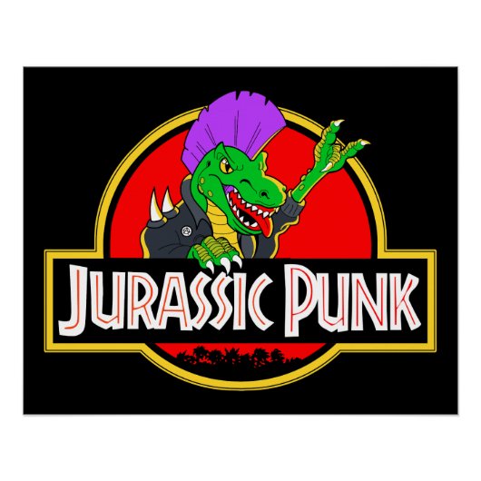 Jurassic Punk  Perfect Poster (Voorkant)