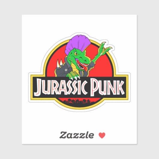 Jurassic Punk  Sticker (Vel)