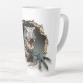 Jurassic Raptor Dinosaur Velociraptor Latte Mok (Rechterhoek)